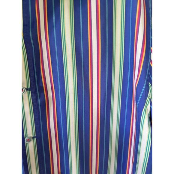 Robert Graham X Collection Tailored Fit Multi Stripe Shirt Size M - Picture 2 of 9